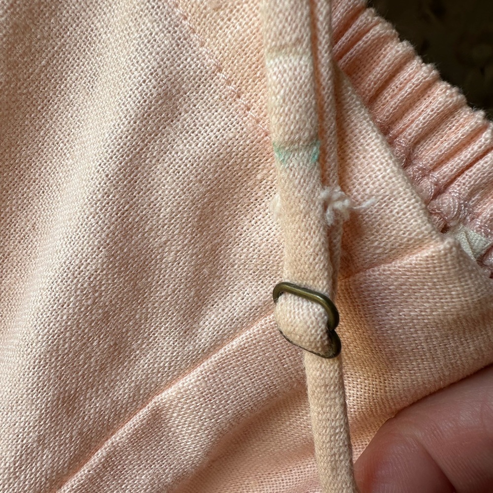 Copper Key (XS) Light Pink Button-Accent Mini Dress - Picture 8 of 8